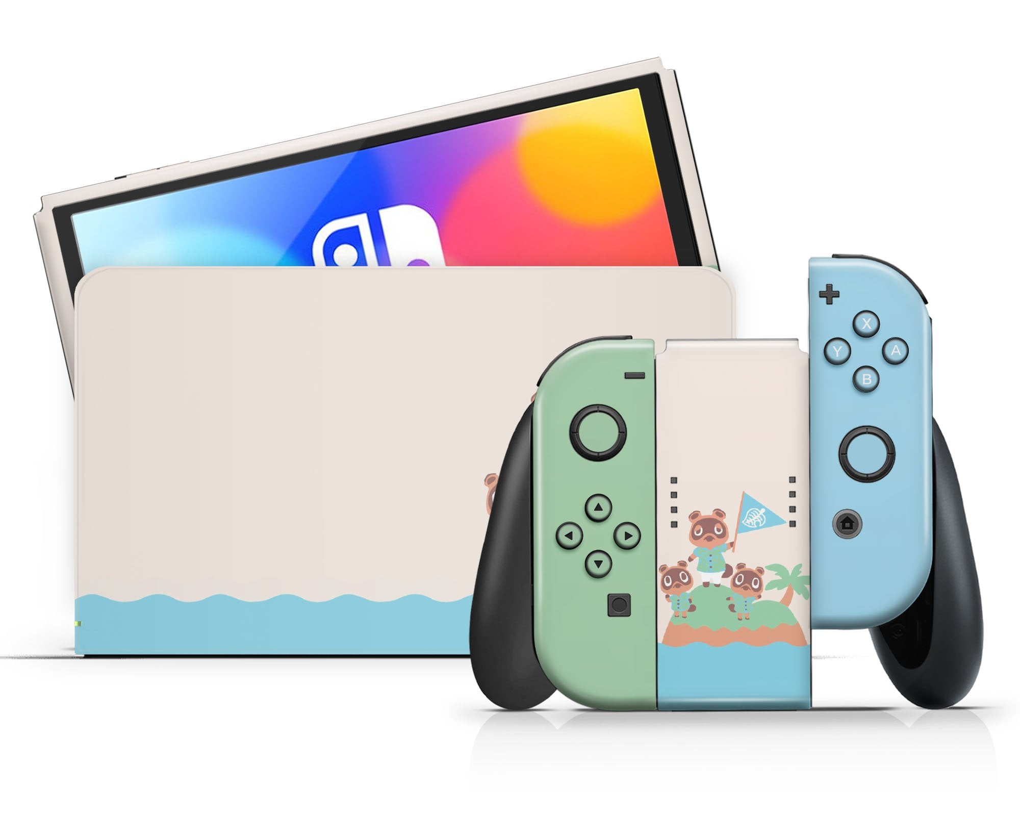 Nintendo Switch Joy-Con Controllers (Animal Crossing: New Horizons) pour  Nintendo Switch