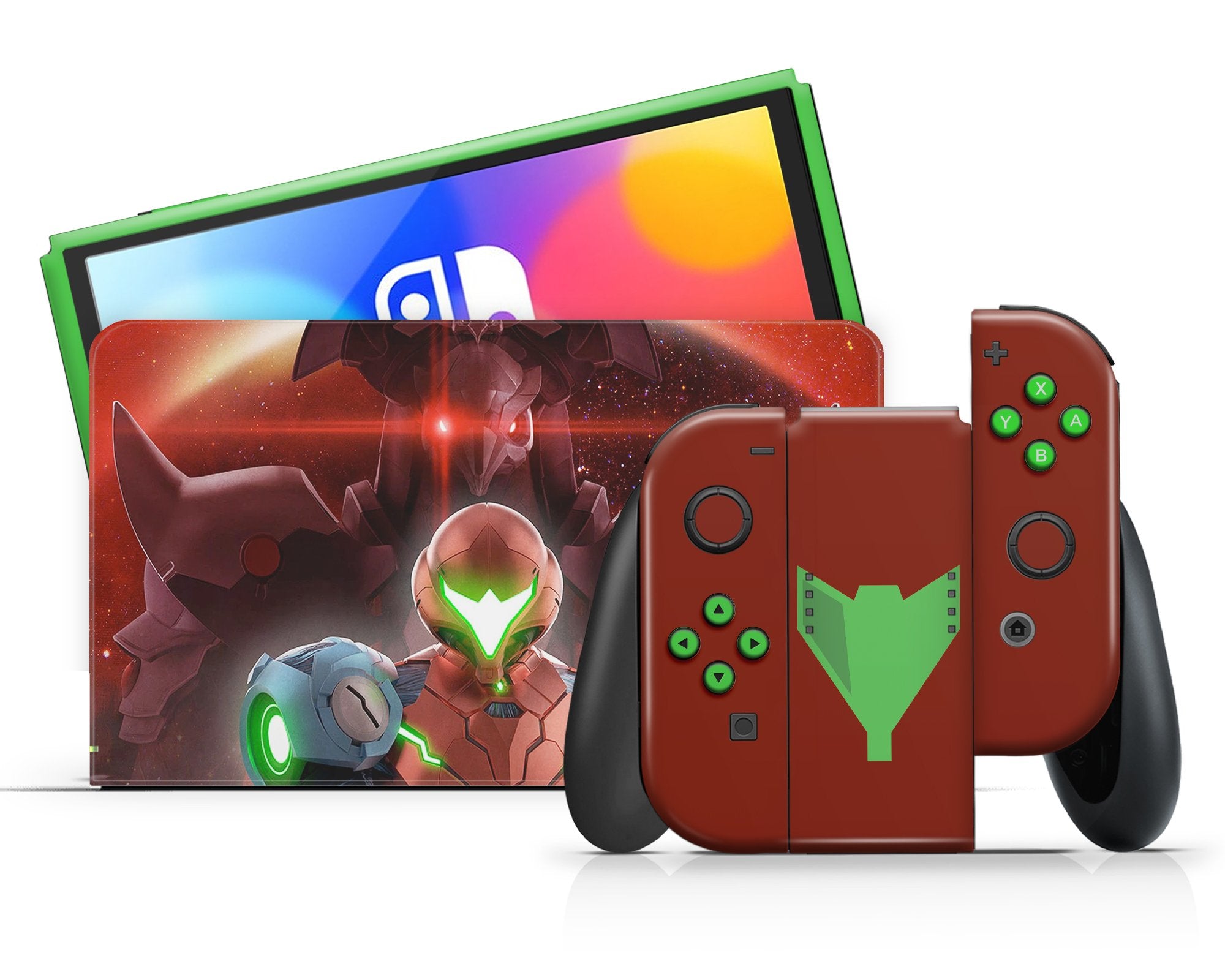 Dark Metroid Dread Nintendo Switch OLED – Lux Skins Official