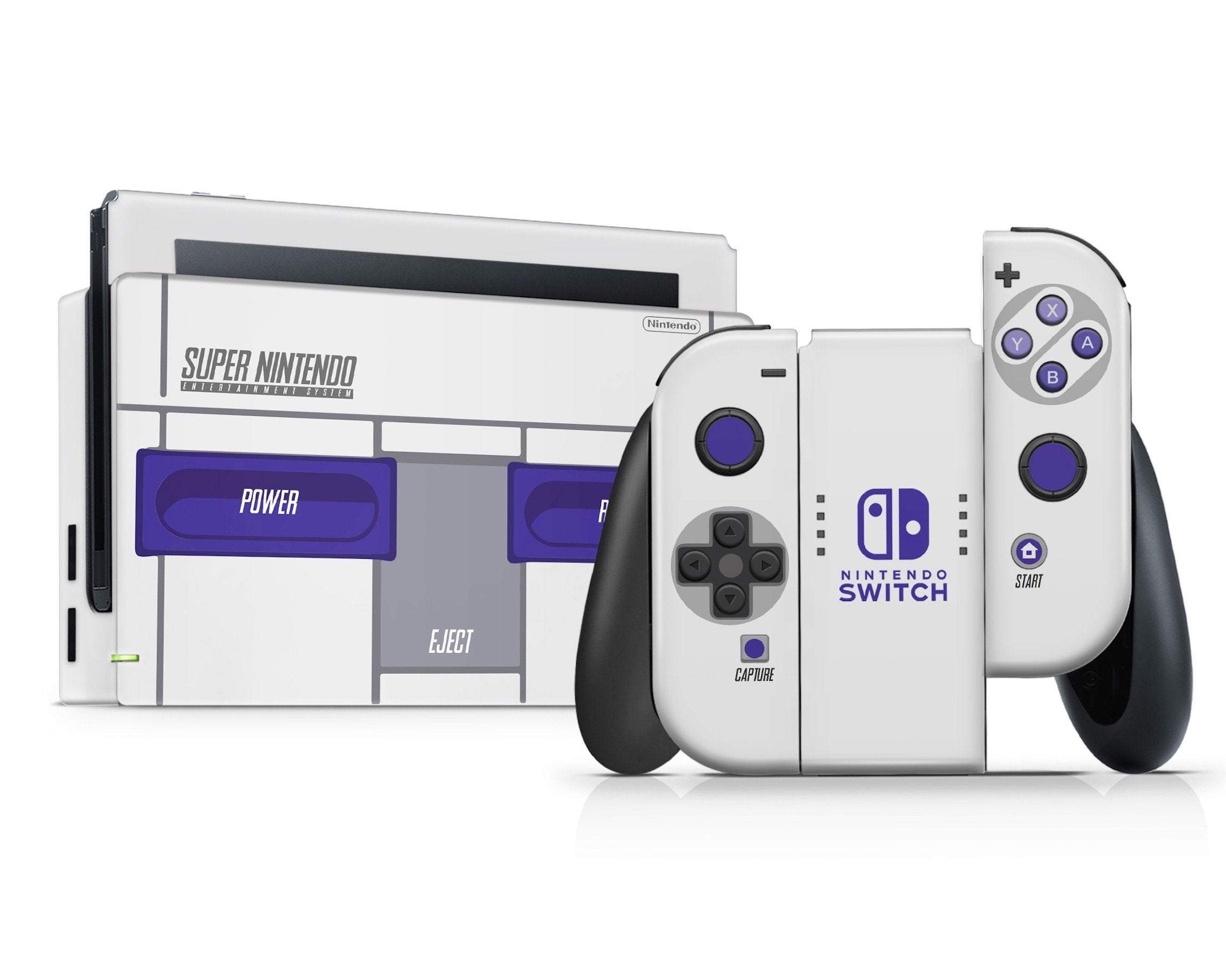 affældige korrekt tørst Retro SNES Nintendo Switch Skin – Lux Skins Official