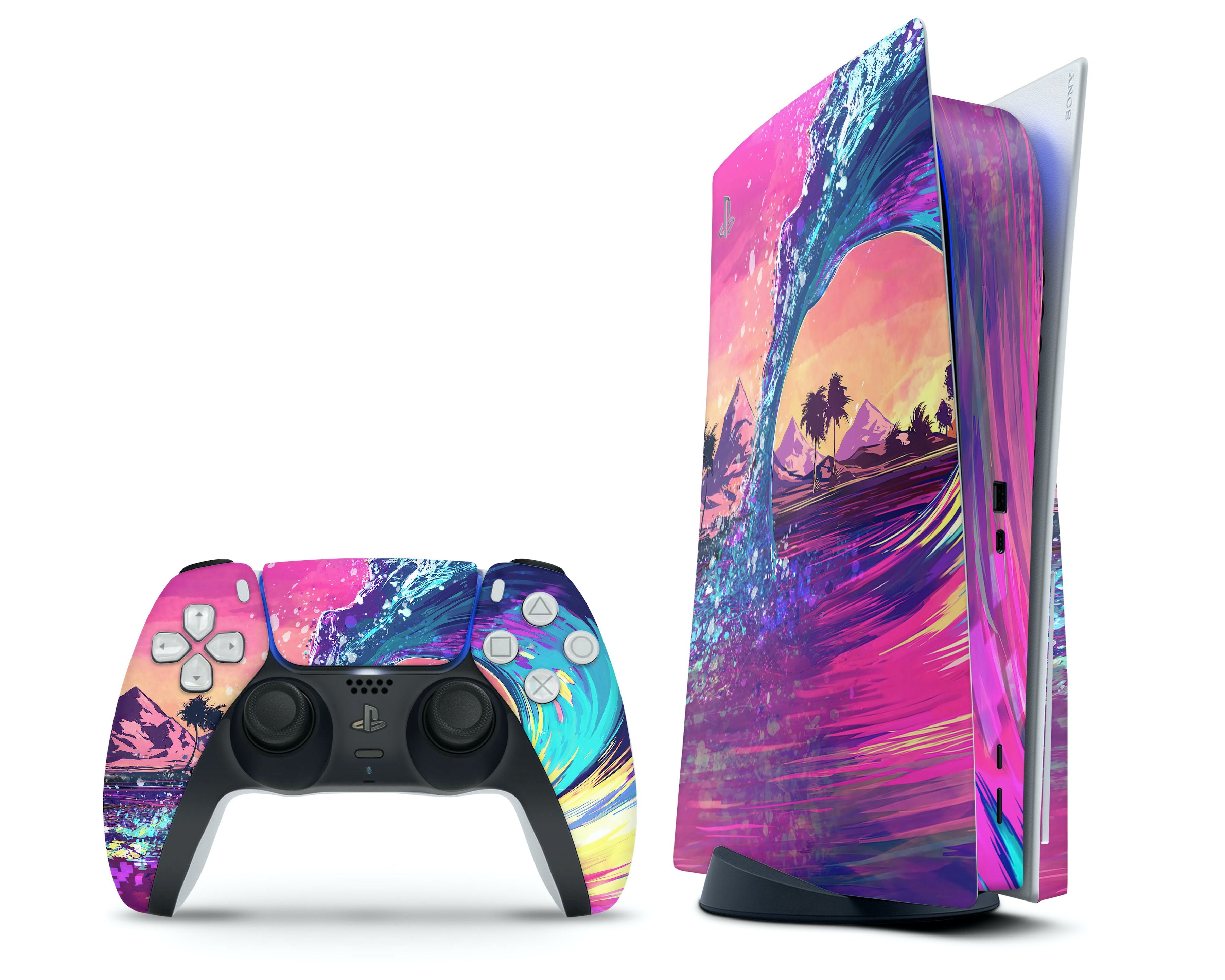Retro PlayStation 1 Inspired PS5 Slim Skin – Lux Skins Official