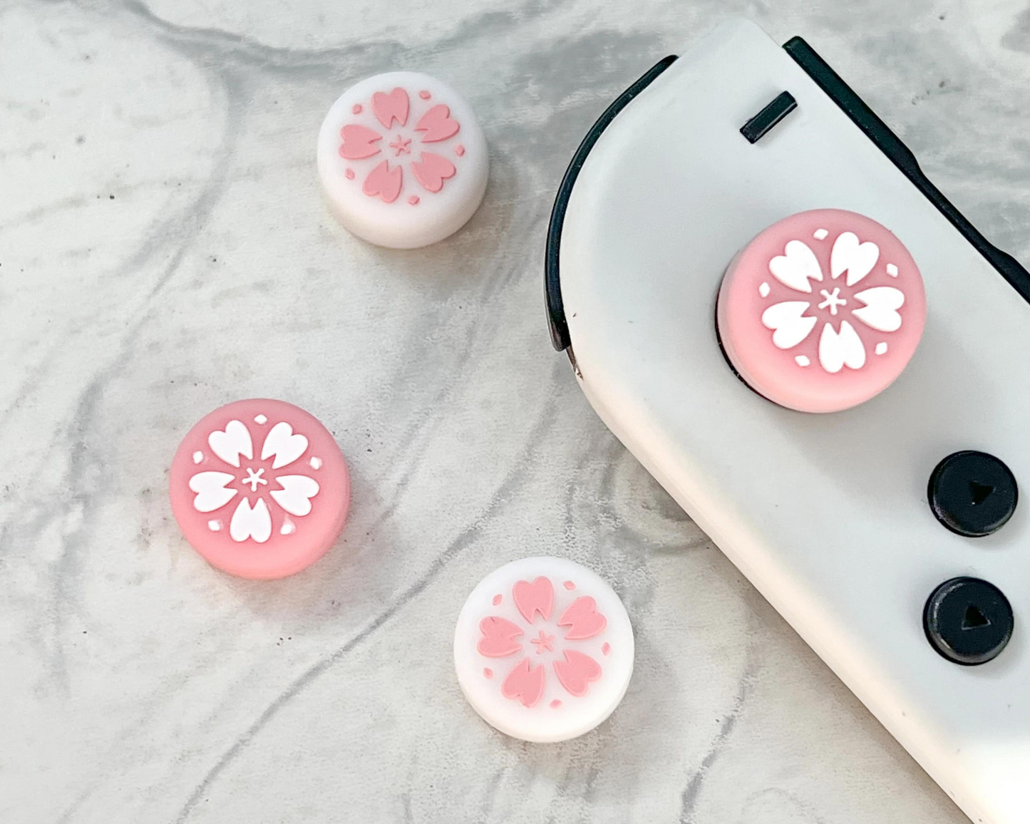 Ceramic Rose Pastels Nintendo Switch OLED Skin Gift Set