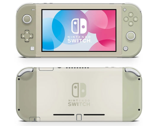 Cosy Matcha Green Nintendo Switch Lite Skin