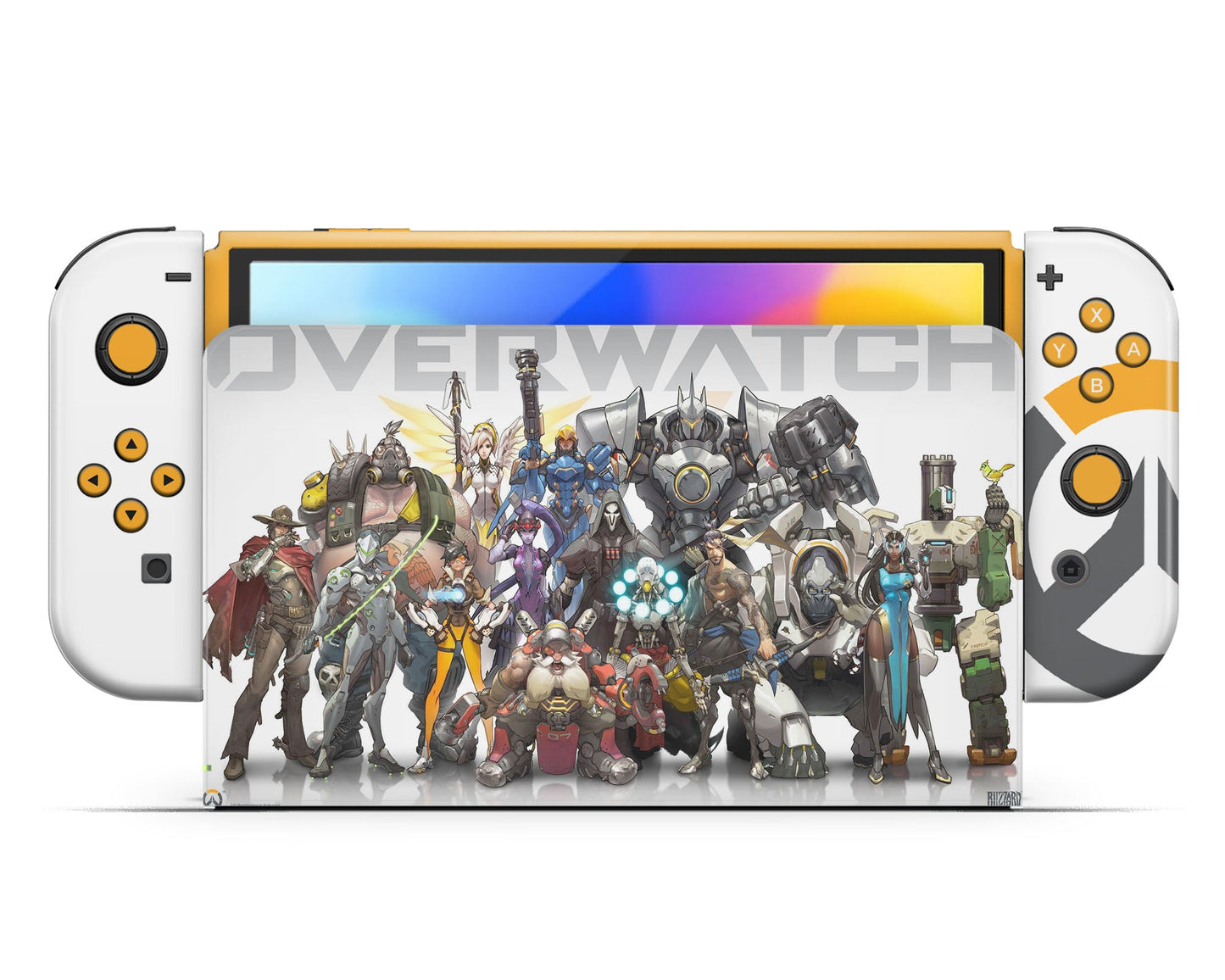 Lux Skins Nintendo Switch OLED Overwatch Squad Joycons Only Skins - Pop culture  Skin