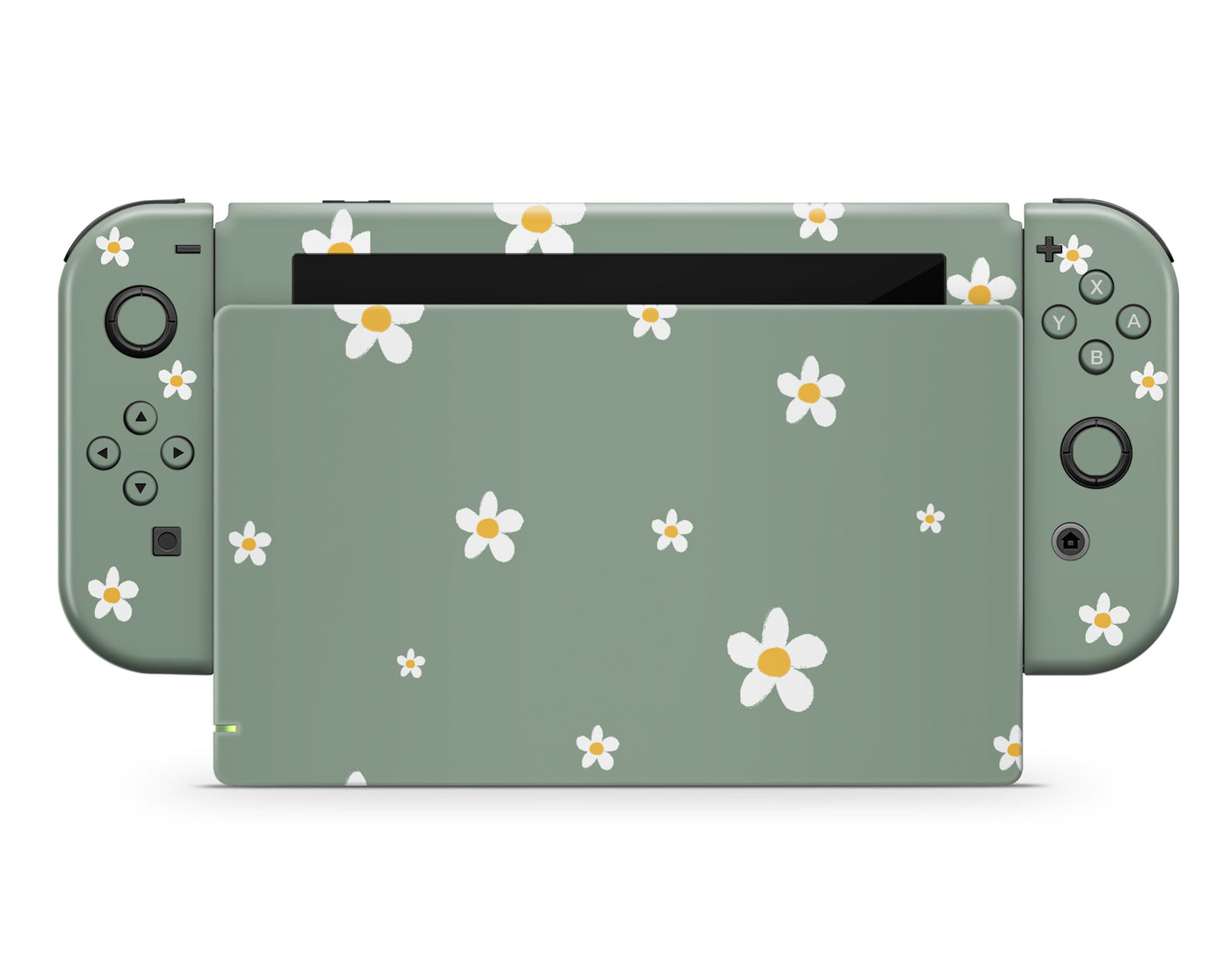Forest Daisy Nintendo Switch Skin