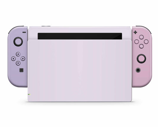 Wisteria Dream Purple Colorwave Nintendo Switch OLED Skin