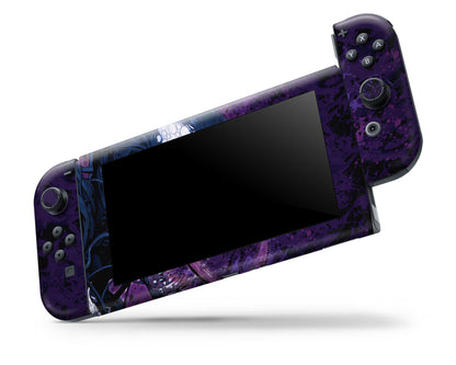 Lux Skins Nintendo Switch Purple Venom Full Set Skins - Pop culture Spiderman Skin