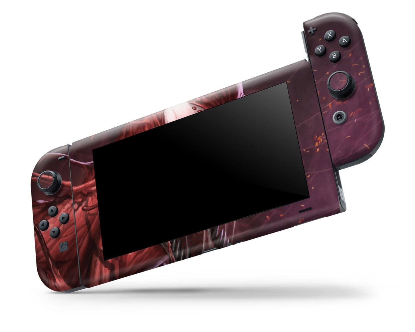 Lux Skins Nintendo Switch Red Carnage Full Set Skins - Pop culture Venom Skin