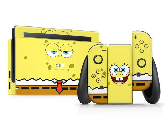 Lux Skins Nintendo Switch Spongebob Squarepants Full Set Skins - Pop culture  Skin