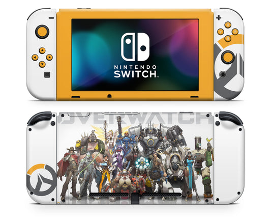 Lux Skins Nintendo Switch Overwatch Squad Full Set +Tempered Glass Skins - Pop culture  Skin