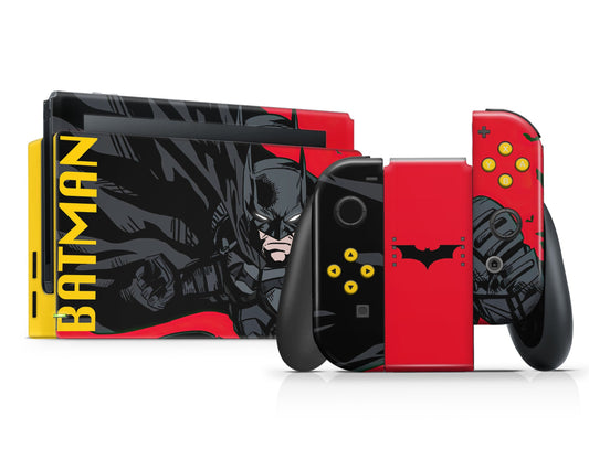 Lux Skins Nintendo Switch Batman Comics Full Set Skins - Pop culture Batman Skin