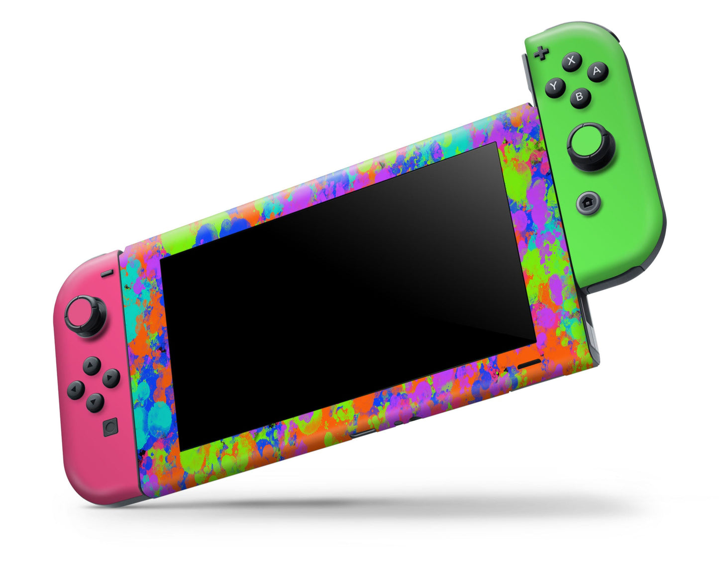 Lux Skins Nintendo Switch Splatoon Pink Green Full Set Skins - Pop culture  Skin