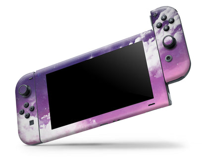 Purple Night Clouds Nintendo Switch Skin