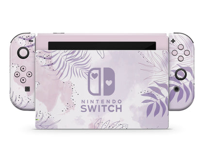 Lavender Forest Party Nintendo Switch Skin