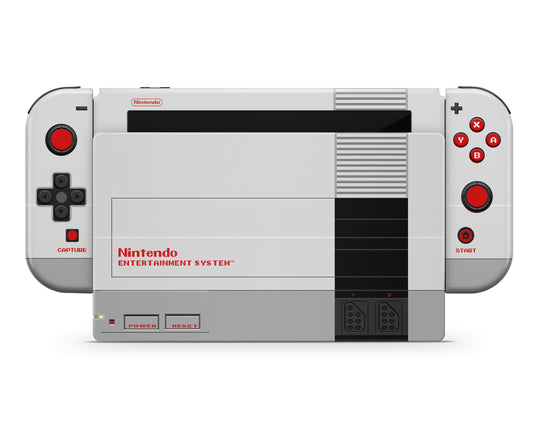 Retro NES Nintendo Switch Skin