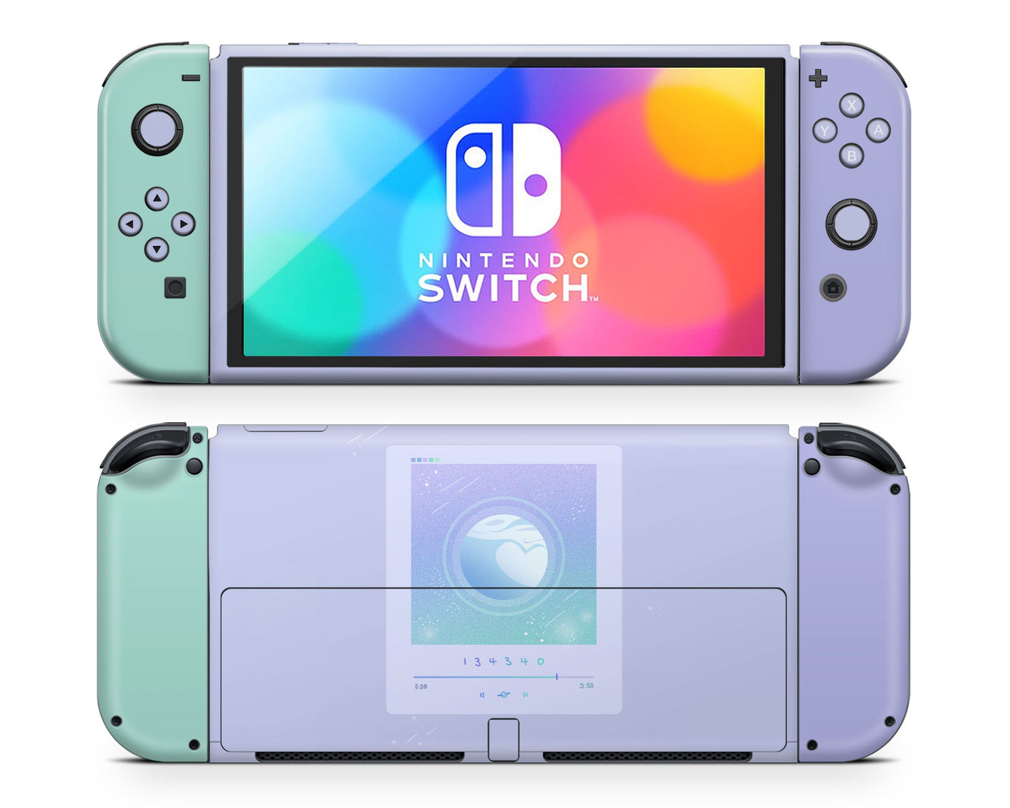 BTS 134340 Nintendo Switch OLED Skin