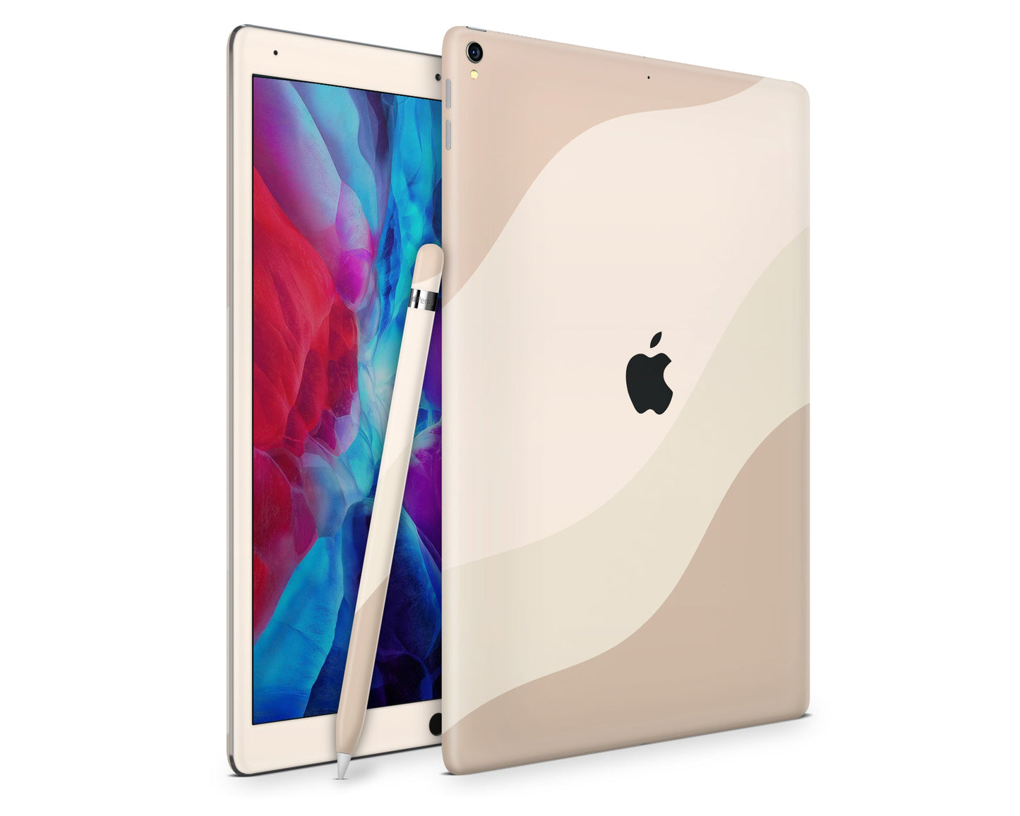 Lux Skins iPad Creme Caramel iPad Pro 12.9" Gen 5 Skins - Solid Colours Colour Blocking Skin