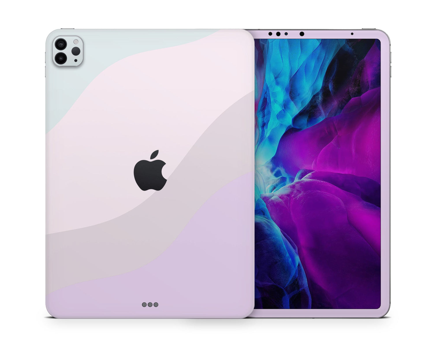 Lux Skins iPad Pastel Cotton Candy iPad Pro 12.9" Gen 5 Skins - Solid Colours Colour Blocking Skin
