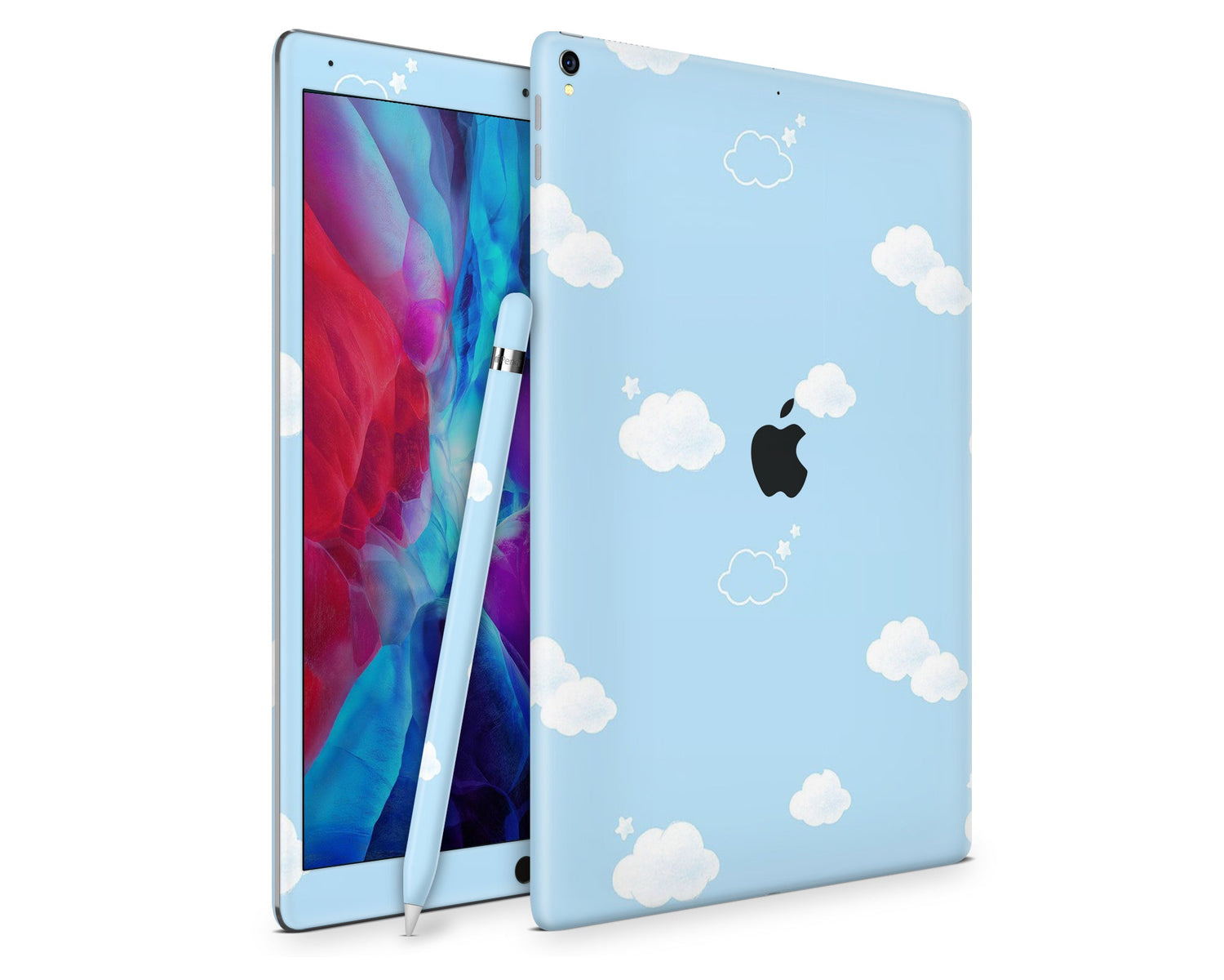 Lux Skins iPad Blue Sky Clouds iPad Pro 12.9" Gen 5 Skins - Clouds  Skin