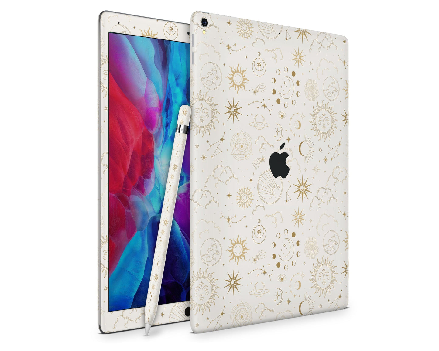 Lux Skins iPad Constellation Stargazing Day iPad Pro 12.9" Gen 5 Skins - Pattern Galaxy Skin