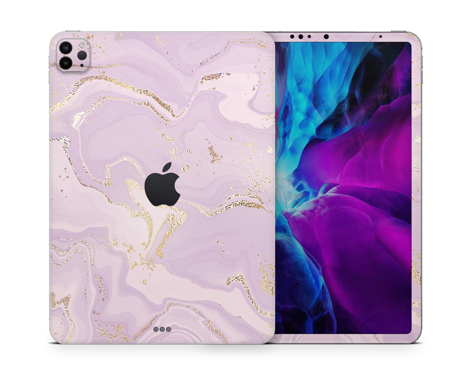 Lux Skins iPad Ethereal Lavender Gold Marble iPad Pro 12.9" Gen 5 Skins - Pattern Marble Skin