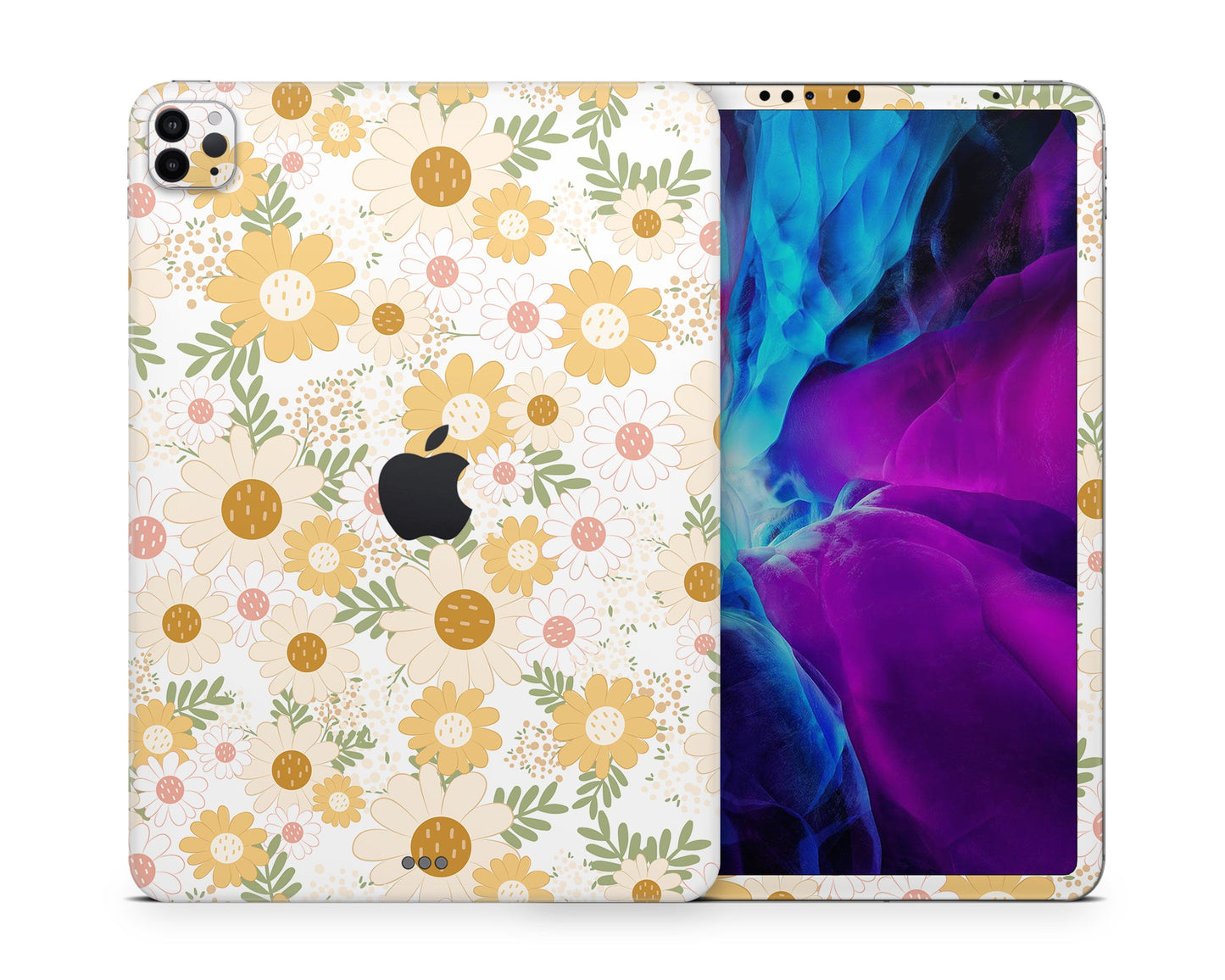 Lux Skins iPad Sunshine Daisy Spring Floral iPad Pro 12.9" Gen 5 Skins - Art Floral Skin