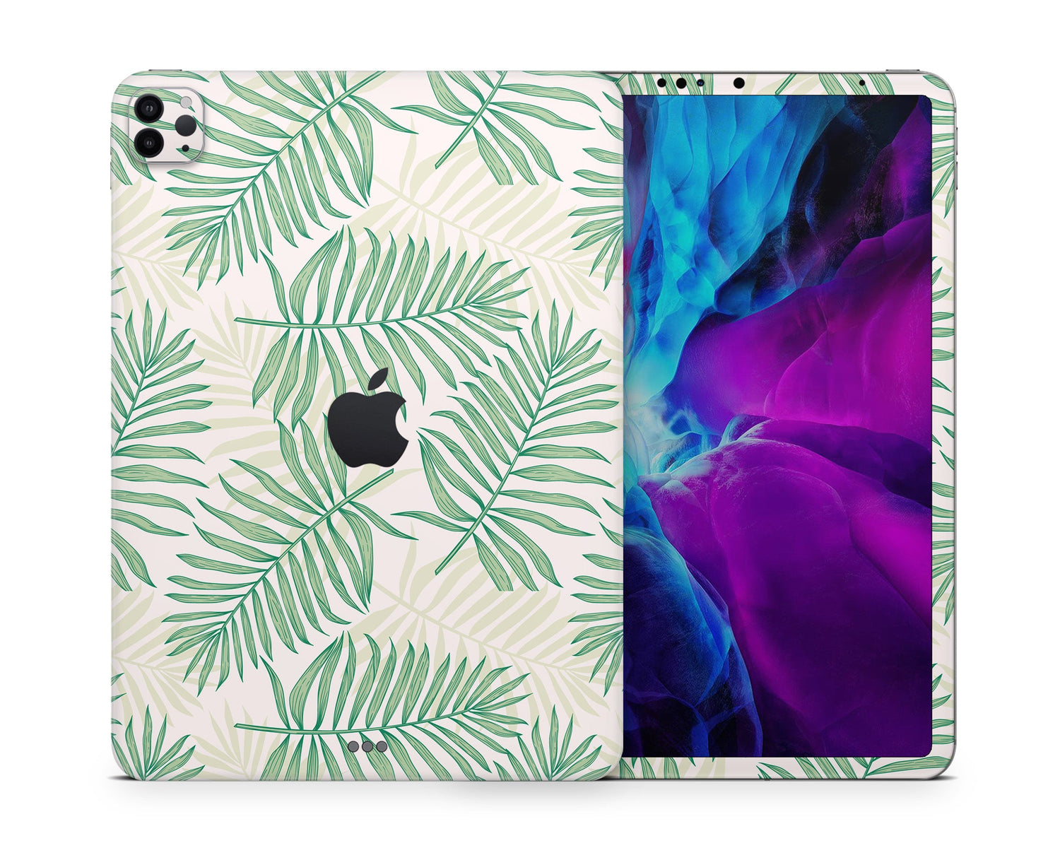 Lux Skins iPad Tropical Palm Leaf Sage Green iPad Pro 12.9" Gen 5 Skins - Art Floral Skin