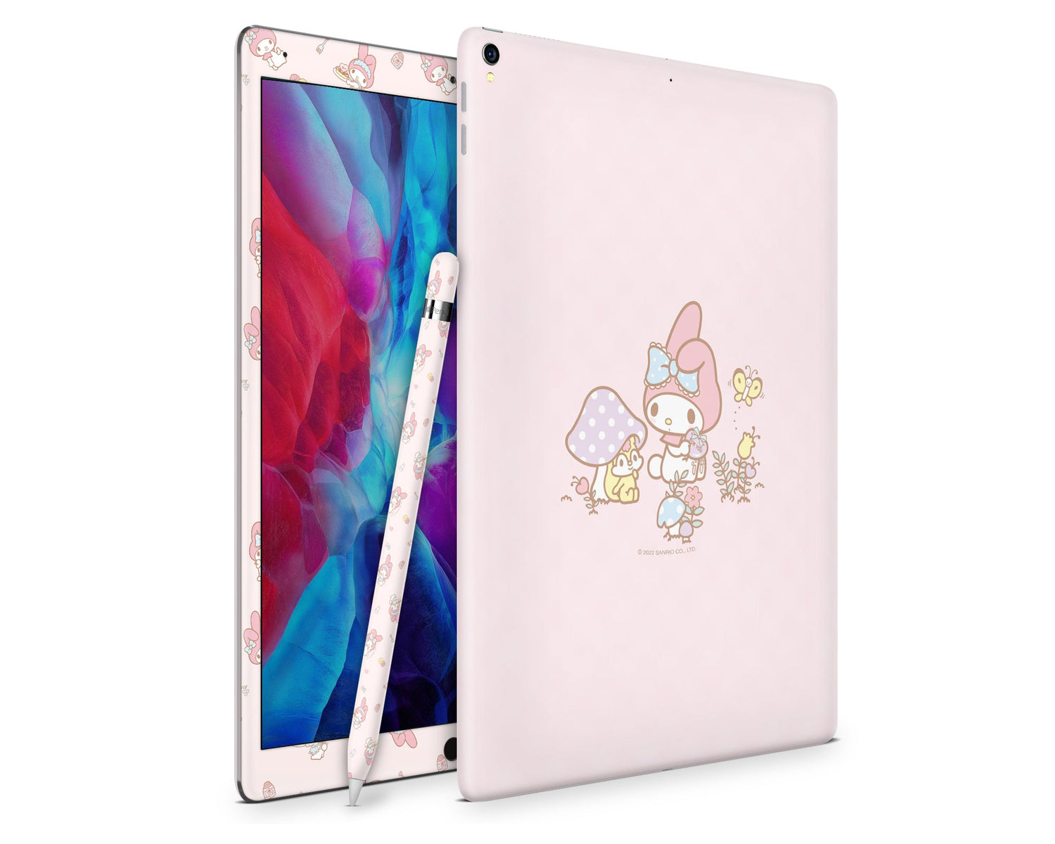 Lux Skins iPad My Melody Pink iPad Pro 12.9" Gen 5 Skins - Pop culture Sanrio Skin