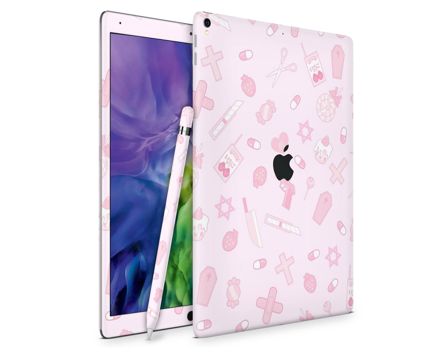 Lux Skins iPad I Love Pink iPad Pro 12.9" Gen 5 Skins - Cute  Skin
