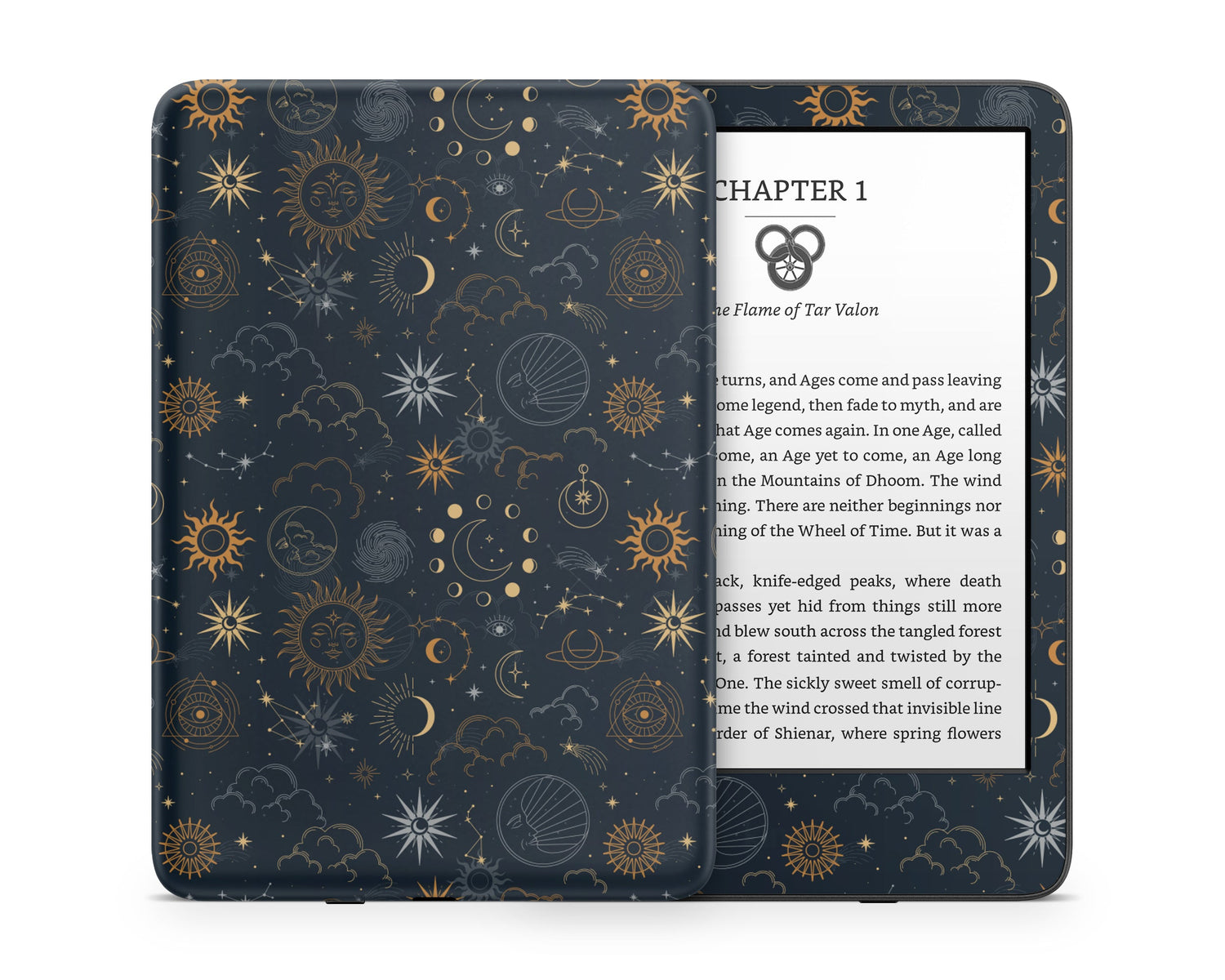 Lux Skins Kindle Constellation Stargazing Night Kindle Gen 11 Skins - Pattern Galaxy Skin
