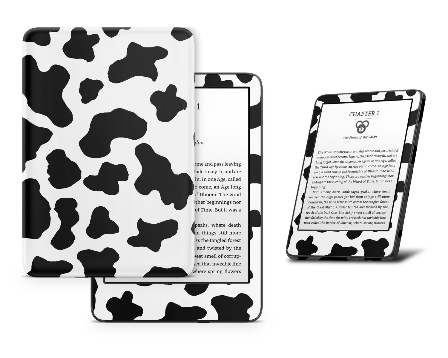 Lux Skins Kindle Cow Print Kindle Gen 10 Skins - Art Animals Skin