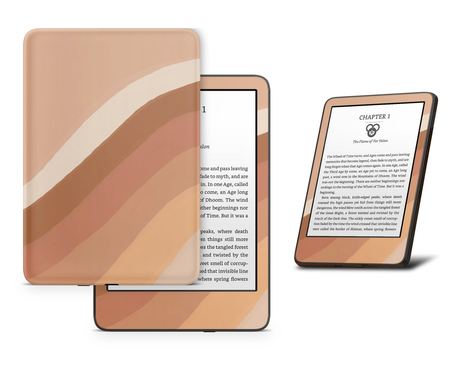 Lux Skins Kindle Dessert Storm Kindle Gen 10 Skins - Pattern Abstract Skin