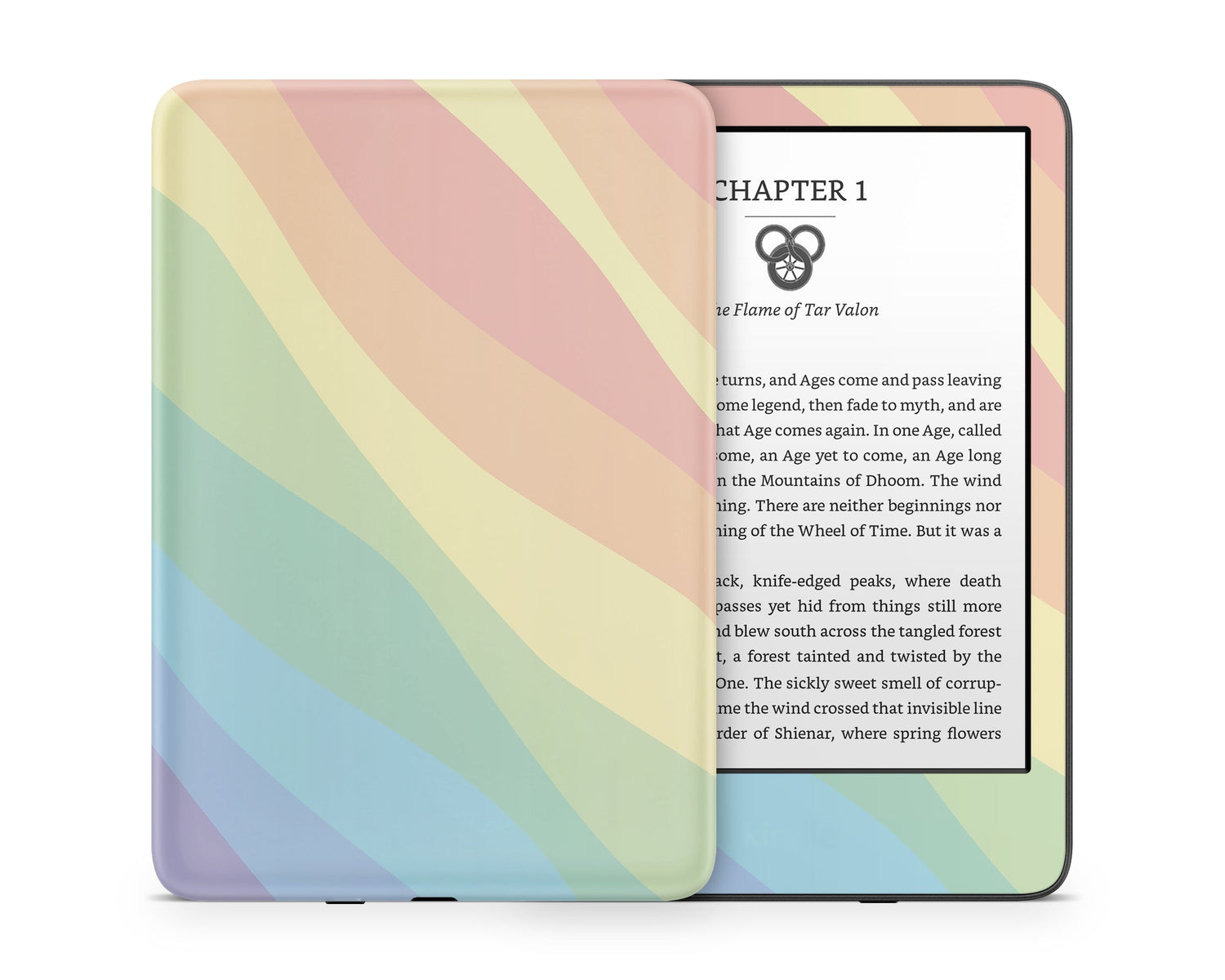 Lux Skins Kindle LGBT Rainbow Kindle Gen 11 Skins - Art Pride Series Skin