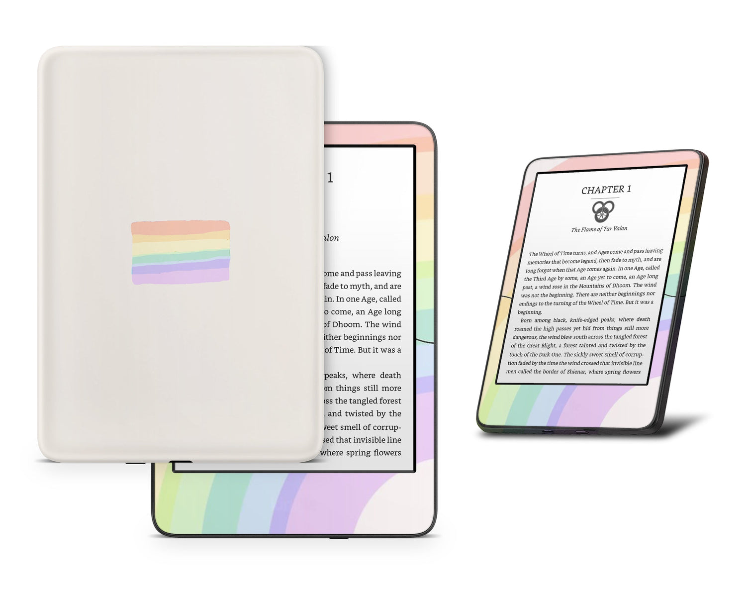 Lux Skins Kindle LGBT Rainbow Flag Kindle Gen 8 Skins - Art Pride Series Skin