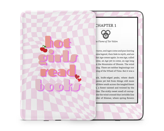 Lux Skins Kindle Hot Girls Read Books Kindle Gen 11 Skins - Art Quotes Skin