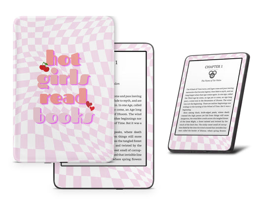 Lux Skins Kindle Hot Girls Read Books Kindle Gen 10 Skins - Art Quotes Skin