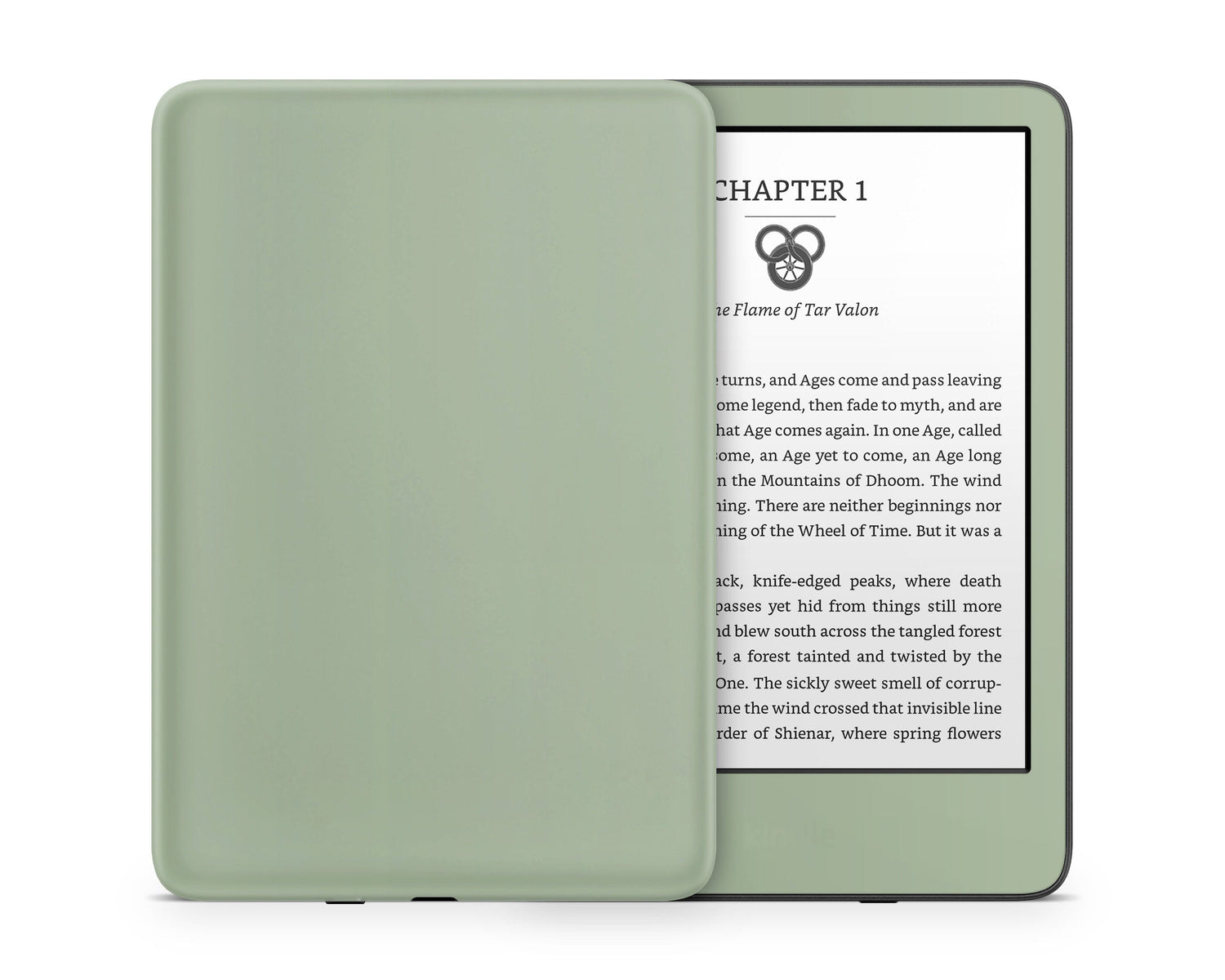 Lux Skins Kindle Clover Green Kindle Gen 11 Skins - Solid Colours Solid Colours Skin