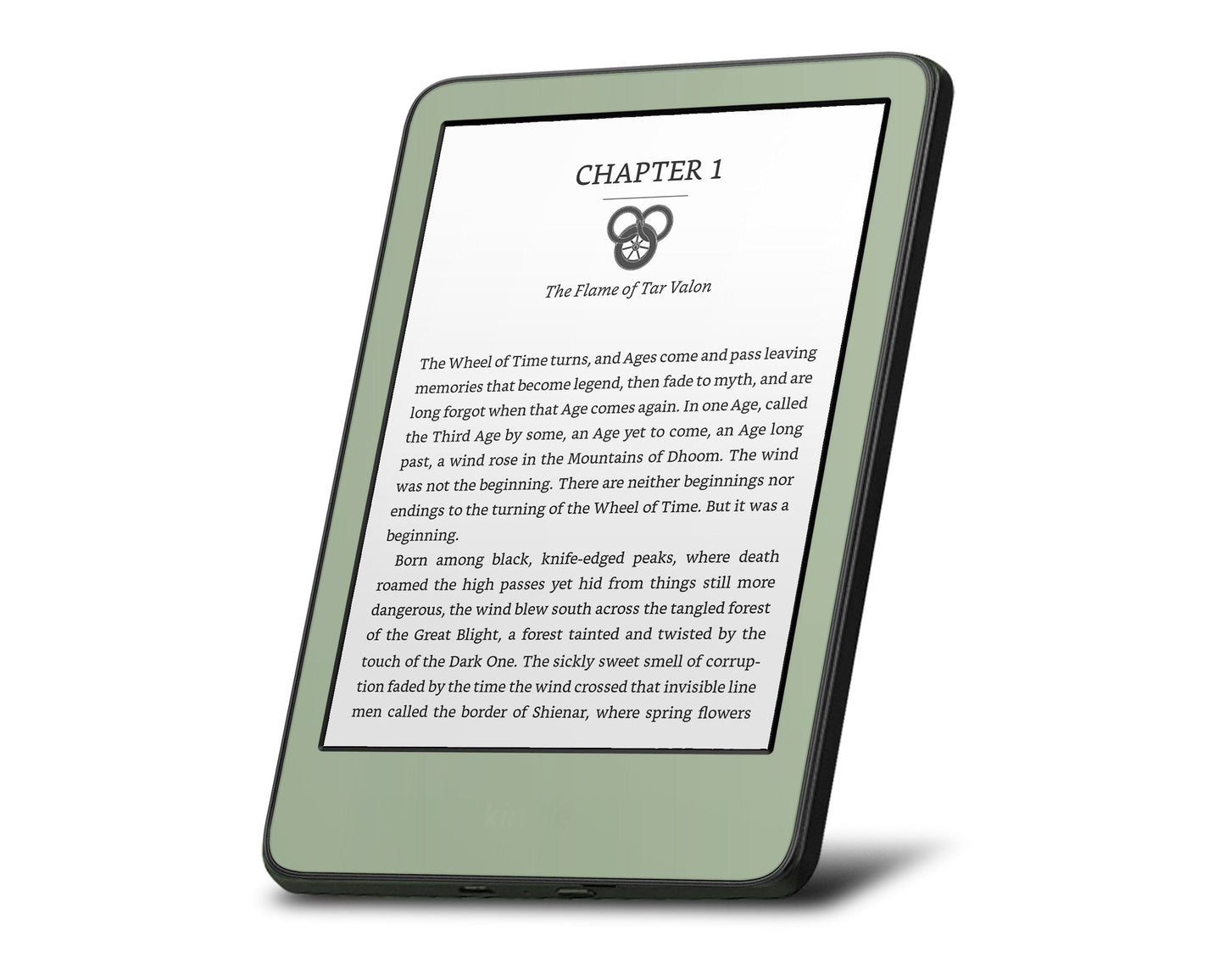 Lux Skins Kindle Clover Green Kindle Gen 10 Skins - Solid Colours Solid Colours Skin
