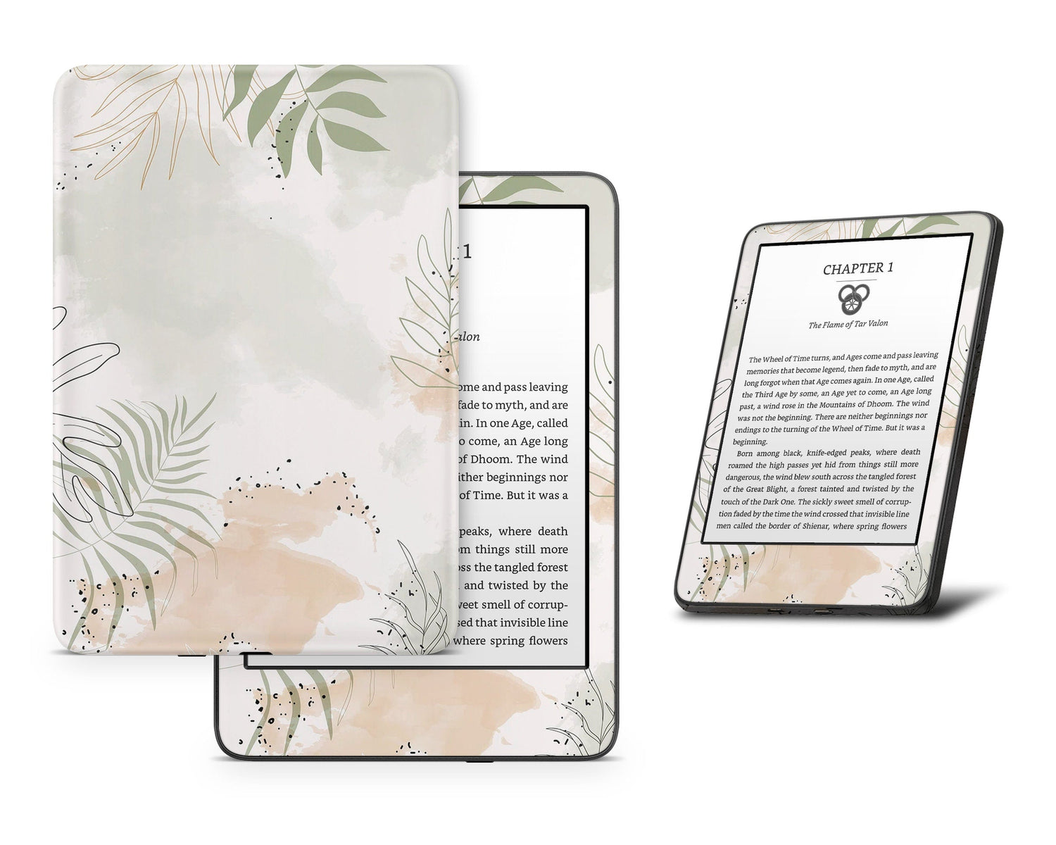 Lux Skins Kindle Forest Symphony Kindle Gen 8 Skins - Art Floral Skin