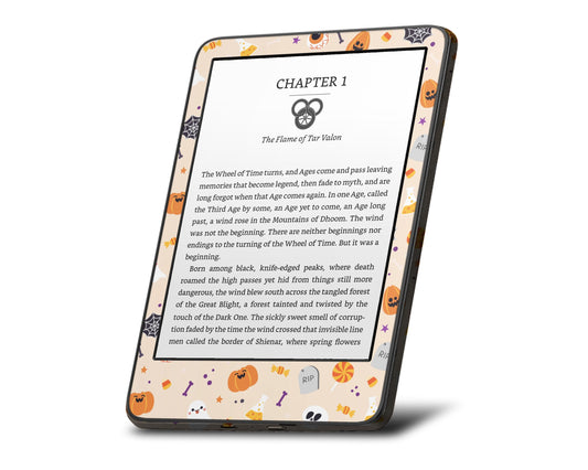 Lux Skins Kindle Cute Halloween Ghost Kindle Gen 10 Skins - Art Animals Skin