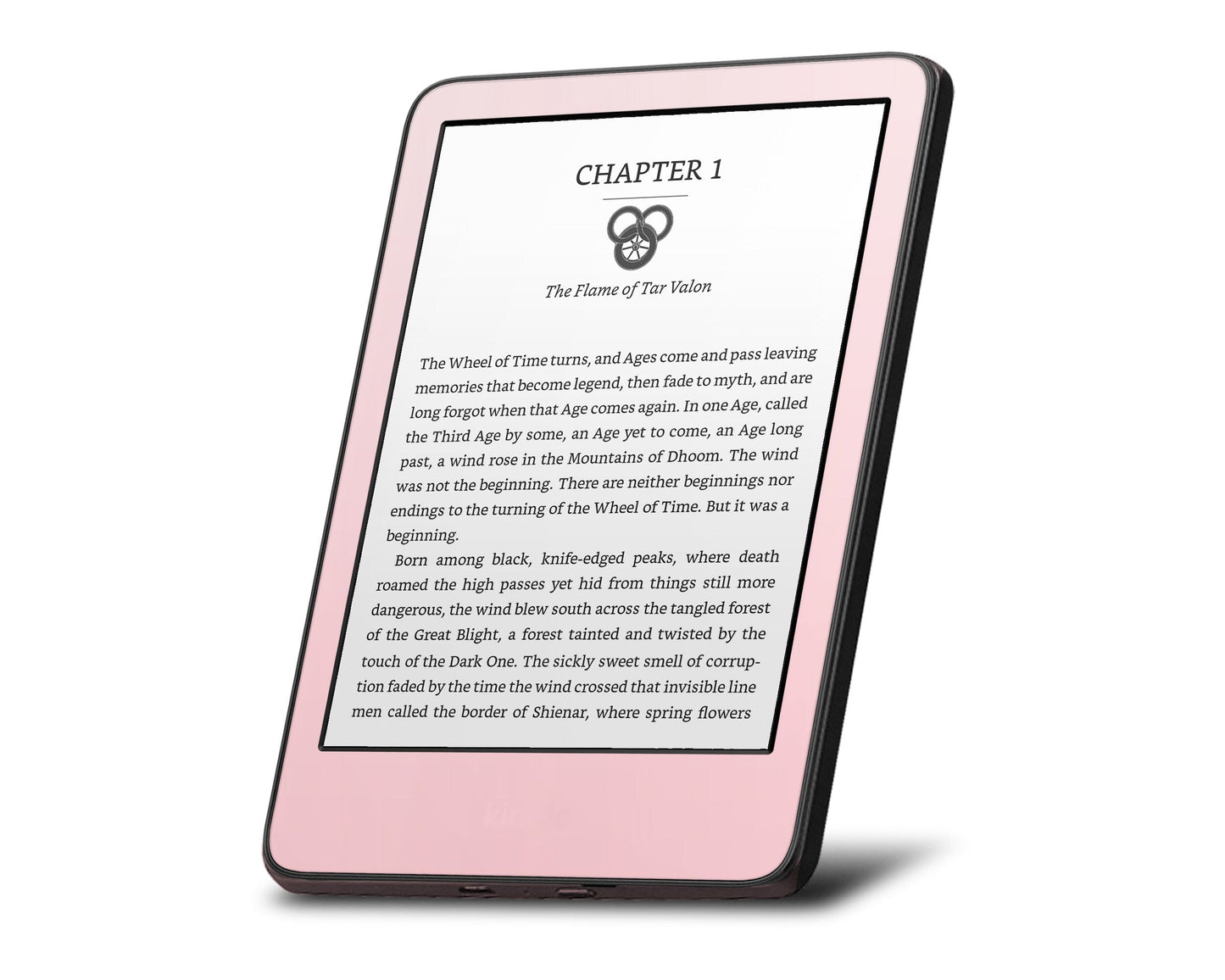 Lux Skins Kindle Baby Pink Gradient Kindle Gen 10 Skins - Solid Colours Gradient Skin