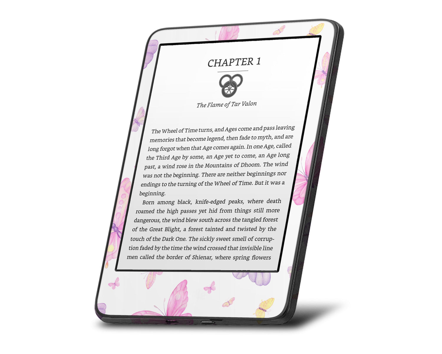 Lux Skins Kindle Fairytale Butterfly Kindle Gen 10 Skins - Pattern Animals Skin