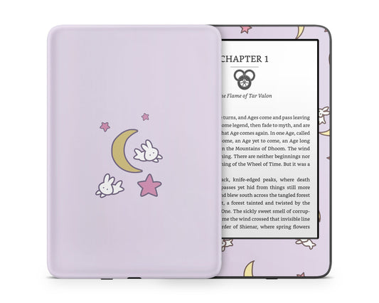 Lux Skins Kindle Sailor Moon Purple Minimalist Kindle Gen 11 Skins - Pop culture Sailor Moon Skin