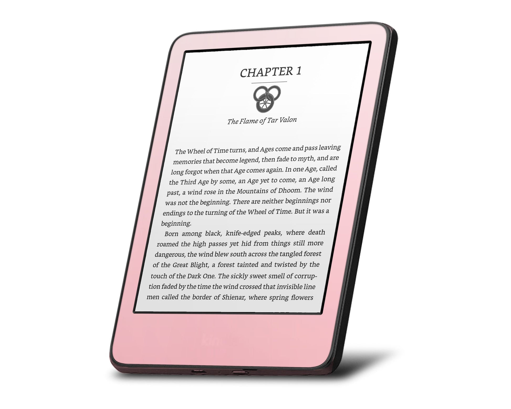 Lux Skins Kindle Pale Pink Gradient Kindle Gen 10 Skins - Solid Colours Gradient Skin