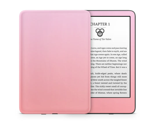 Lux Skins Kindle Pink Gradient Kindle Gen 11 Skins - Solid Colours Gradient Skin
