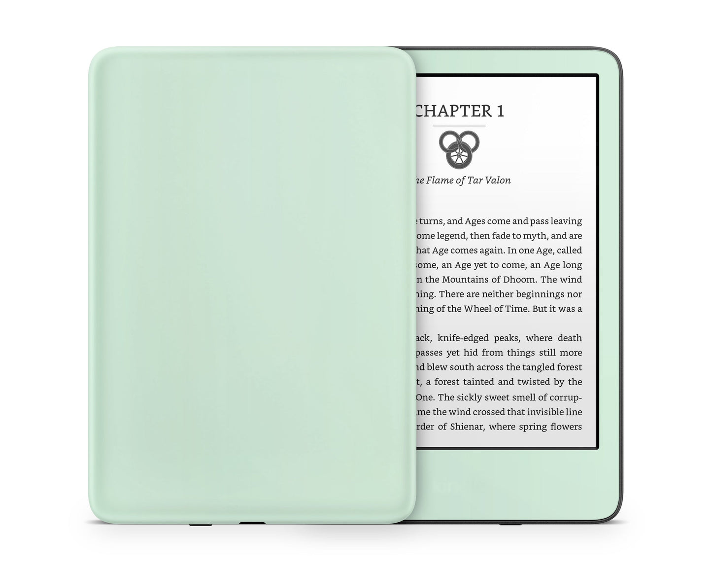 Lux Skins Kindle Mint Green Kindle Gen 11 Skins - Solid Colours Solid Colours Skin