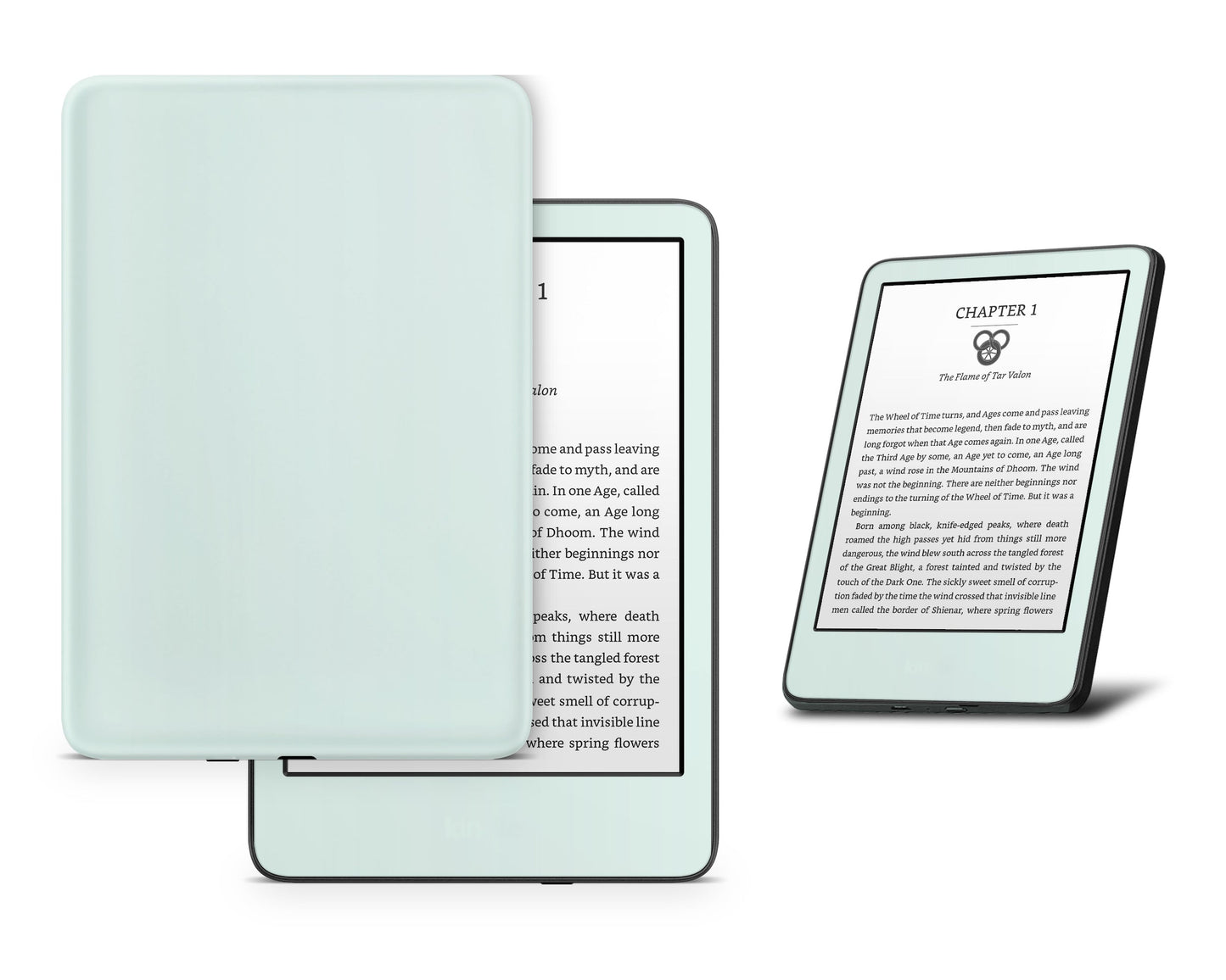Lux Skins Kindle Mint Kindle Gen 8 Skins - Solid Colours Solid Colours Skin