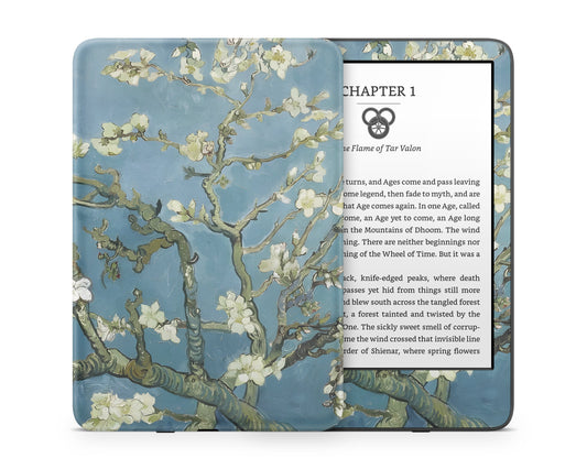 Lux Skins Kindle Van Gogh Almond Blossoms Kindle Gen 11 Skins - Art Artwork Skin