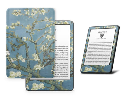 Lux Skins Kindle Van Gogh Almond Blossoms Kindle Gen 8 Skins - Art Artwork Skin