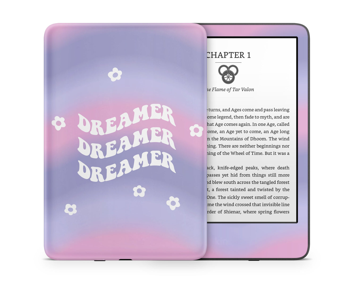 Lux Skins Kindle Dreamer Kindle Gen 11 Skins - Art Quotes Skin