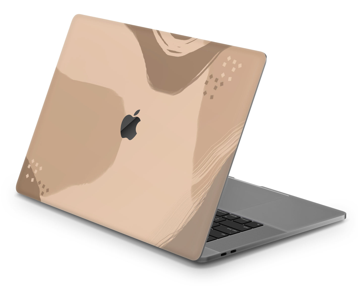 Lux Skins MacBook Coffee Frappe Nude Beige Pro 16" (A2141) Skins - Pattern Abstract Skin